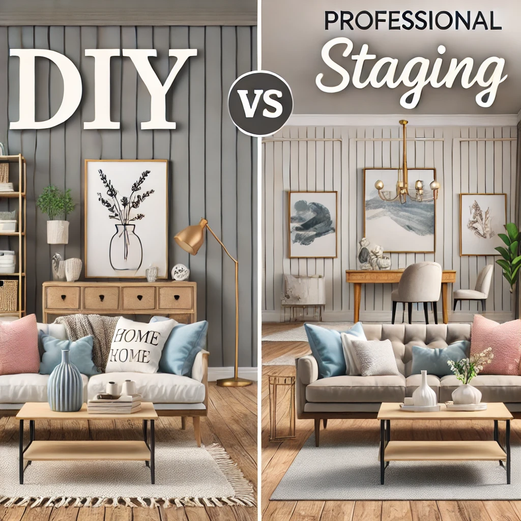 DIY vs. Professional Staging: What’s Best for Your Listing?